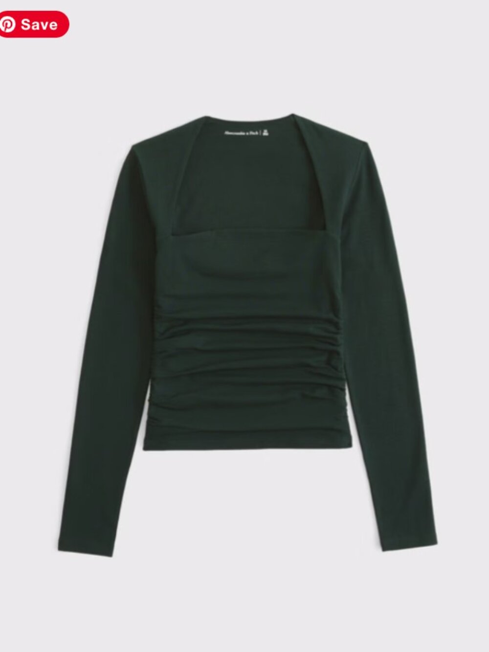 Abercrombie - The A&F Ava Long-Sleeve Top NWT XS